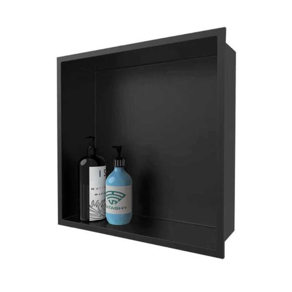 Z - Stainless Steel Metal Niche Black - 12"x12" - N300-MB